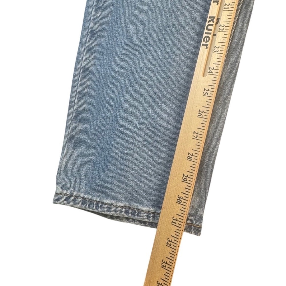 Levis 505 Regular Fit Straight Leg Jeans Mens 34x32 Medium Wash Blue 00505-1994 - Picture 8 of 8